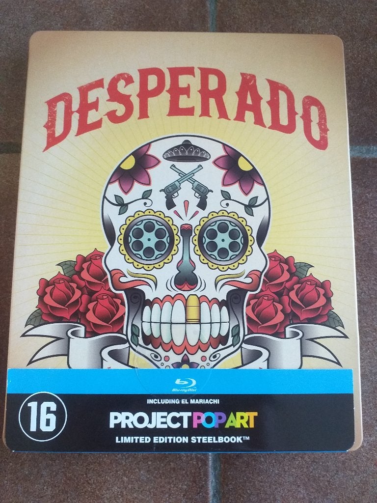 Desperado Popart Steelbook Bluray, Engels, Vanaf 16 jaar, Nederlands, Film