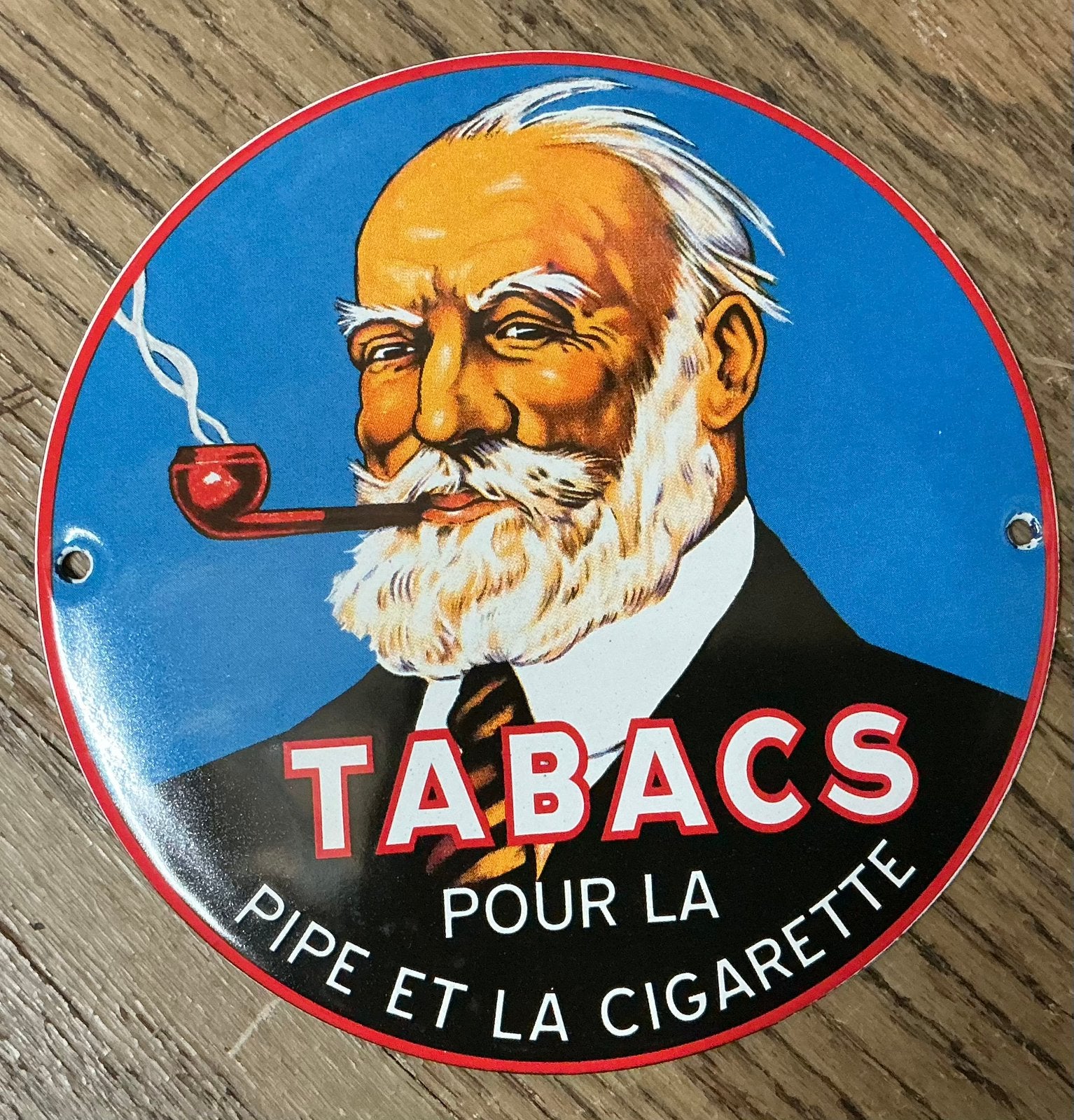 Emaille deurpostje TABACS, Ophalen of Verzenden