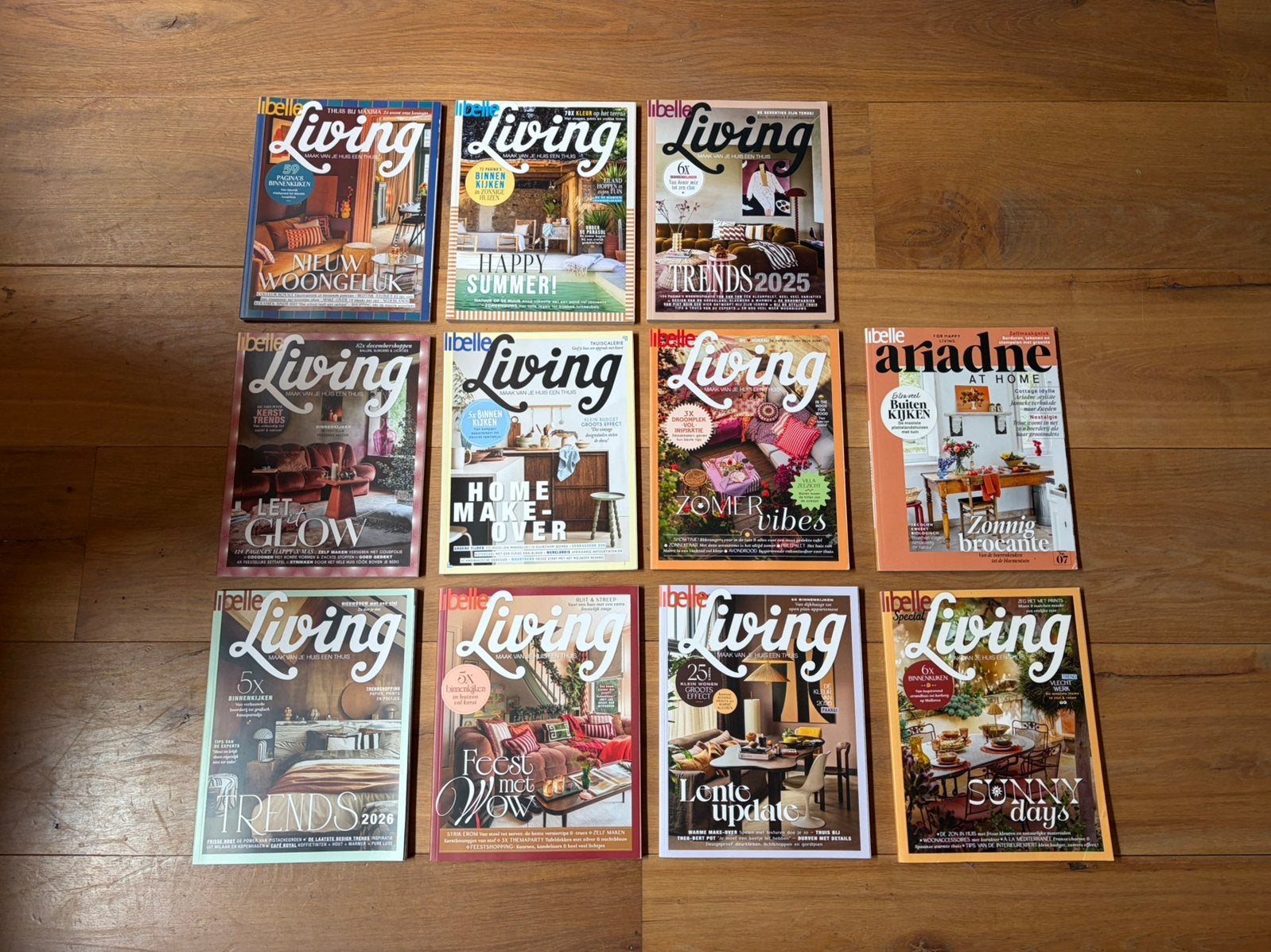 10x Libelle Living 2024-2026, Ophalen of Verzenden, Zo goed als nieuw, Damesbladen