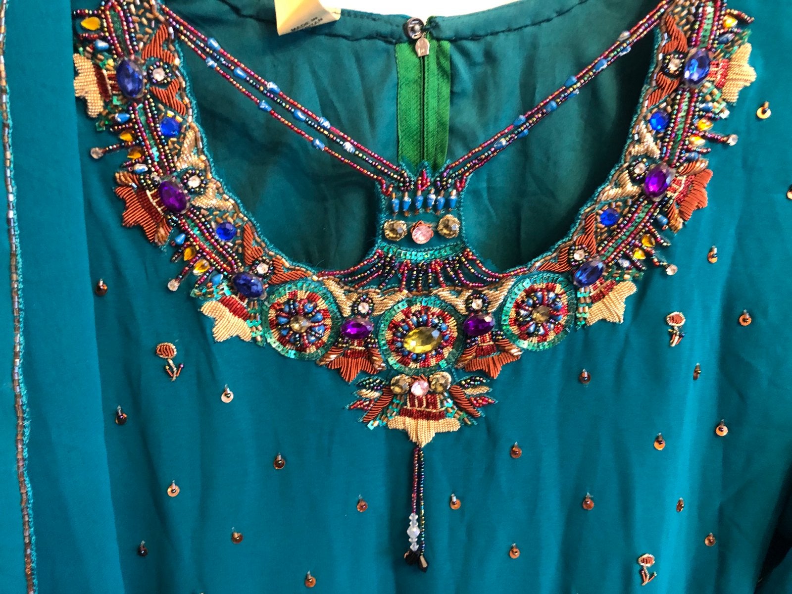 Bollywood Salwaar Kamiz - Prachtige Indiase Jurk, Kleding | Dames, Gelegenheidskleding, Ophalen of Verzenden, Zo goed als nieuw