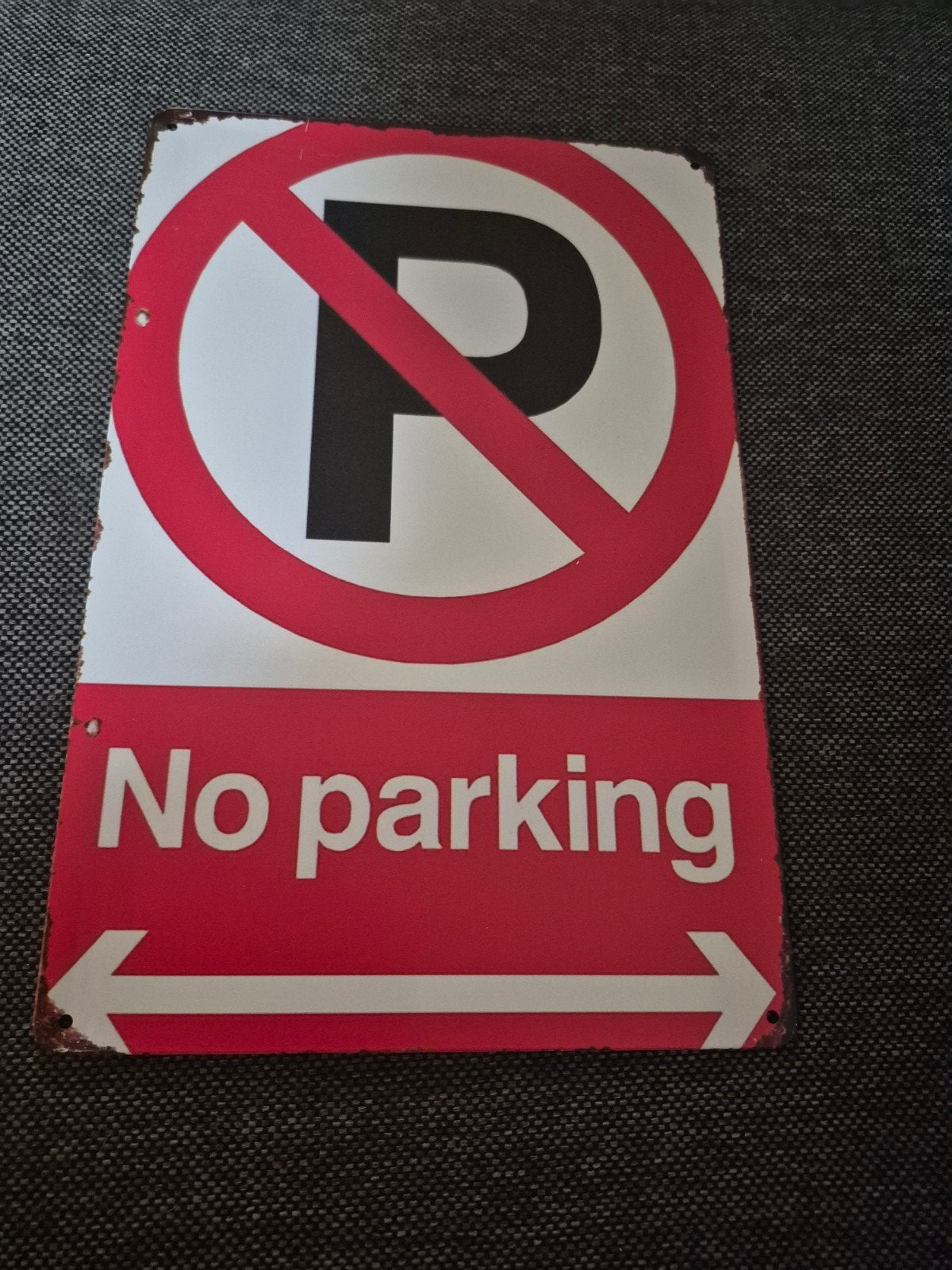 No parking, Ophalen of Verzenden, Nieuw, Reclamebord