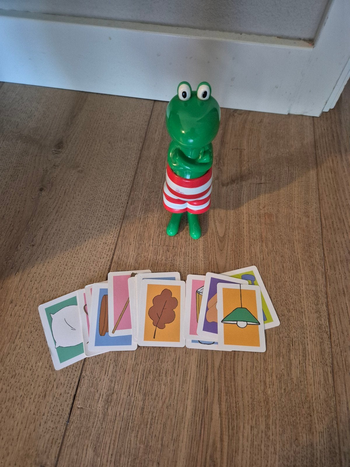 Kikker speelt verstoppertje, Ophalen, 10 tot 50 stukjes, Zo goed als nieuw, 6 maanden tot 2 jaar