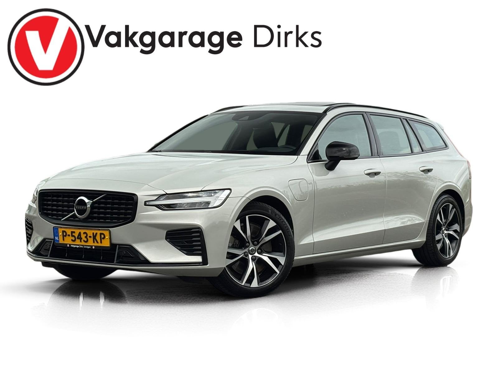 Volvo V60 2.0 T6 PHEV AWD Plus Dark Long Range ✅ Pano ✅, Automaat, Gebruikt, Euro 6, 4 cilinders