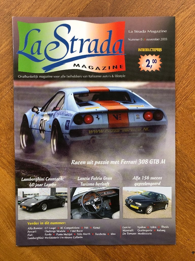 La Strada Magazine nr. 0 2003, Boeken, Verzenden, Hans Ouweneel, Nieuw, Overige merken