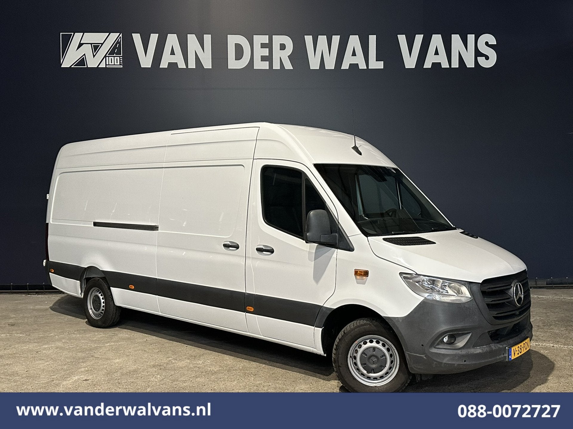 Mercedes-Benz Sprinter 317 CDI 170pk L3H2 Euro6 Airco | 360, Auto's, Gebruikt, 4 cilinders, 2000 kg, Bedrijf
