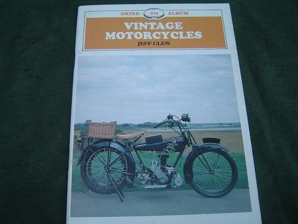Vintage motorcycles by Jeff Clew 1914 - 1930, Ophalen of Verzenden, Gelezen