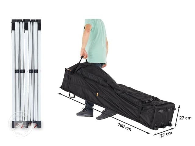 4x Opberghoes voor Easy-Up Tent (40mm hexagon) 3x3m/4x4m, Ophalen of Verzenden