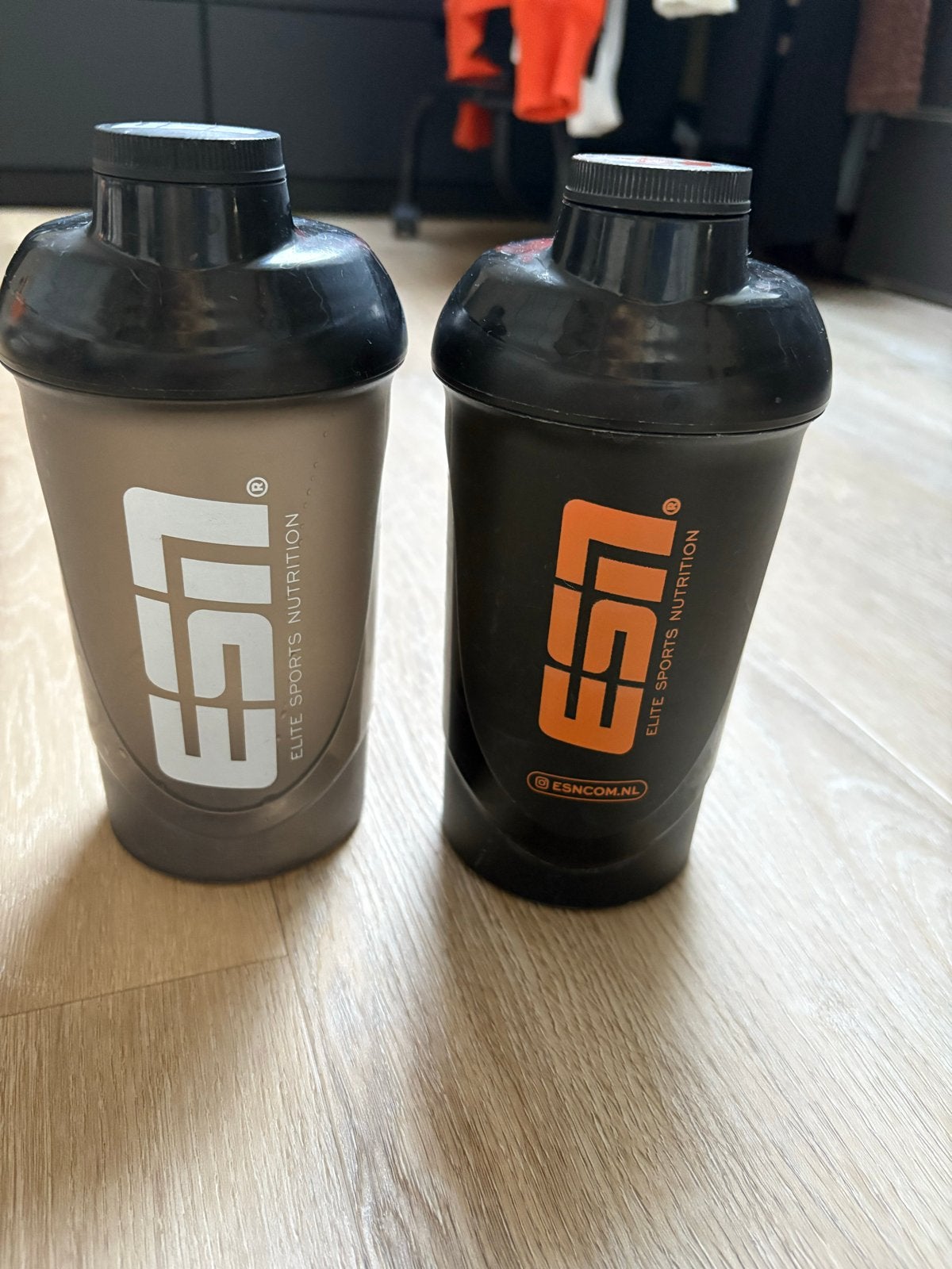 ESN Shakers - Set van 2 (Grijs en Zwart), Sport en Fitness, Ophalen of Verzenden, Gebruikt
