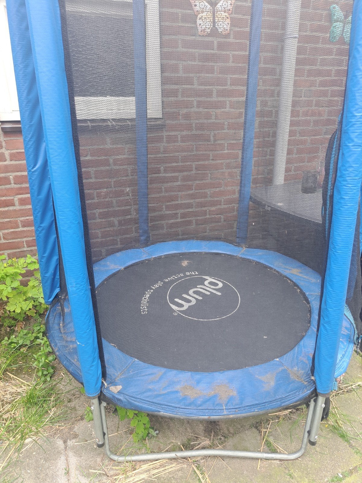 Kleine trampoline, Ophalen