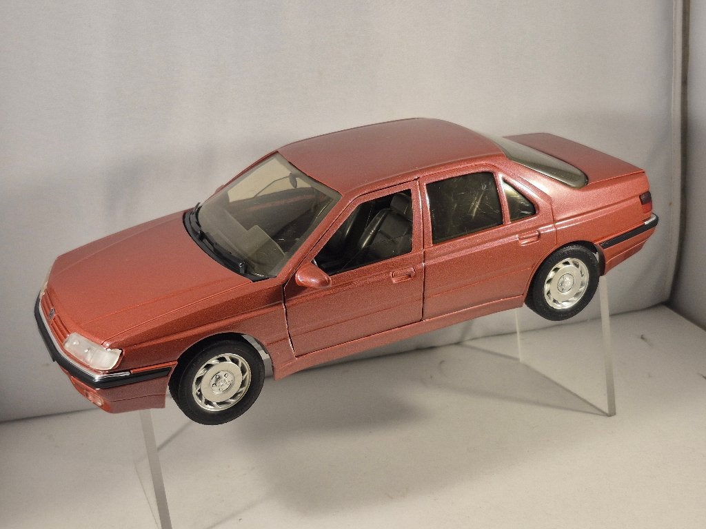 Peugeot 605 '89-'99 Solido 1:18, Ophalen of Verzenden, Zo goed als nieuw, Auto, Solido