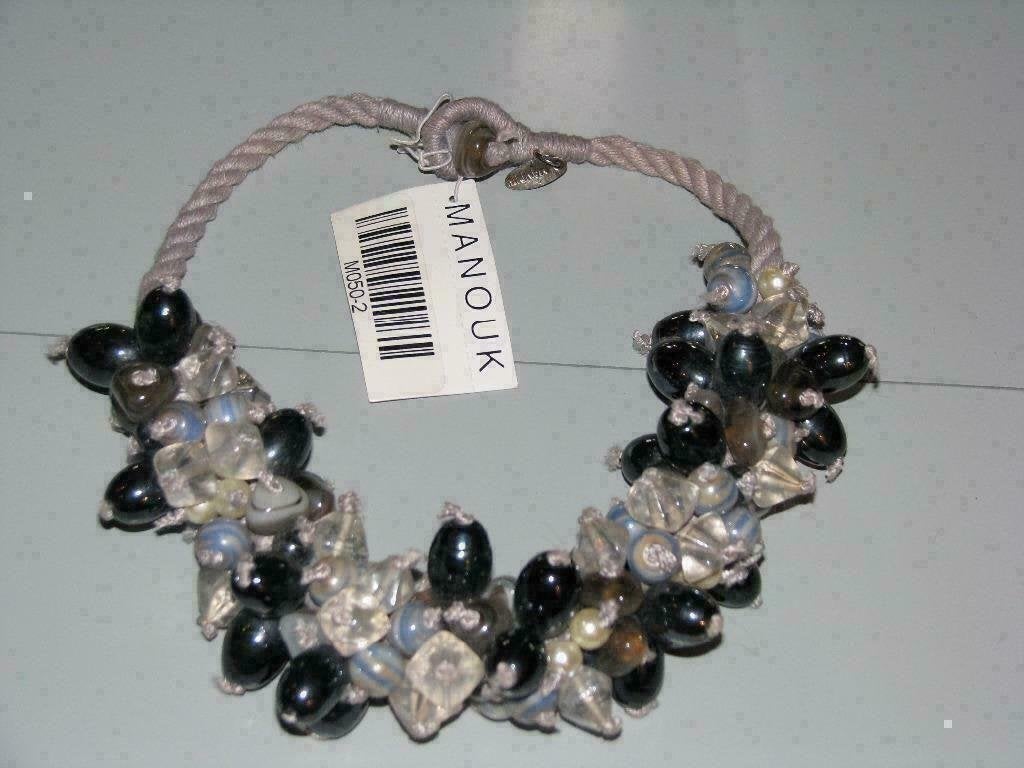 Nieuwe ketting van Manouk grijs., Ophalen of Verzenden, Nieuw, Grijs