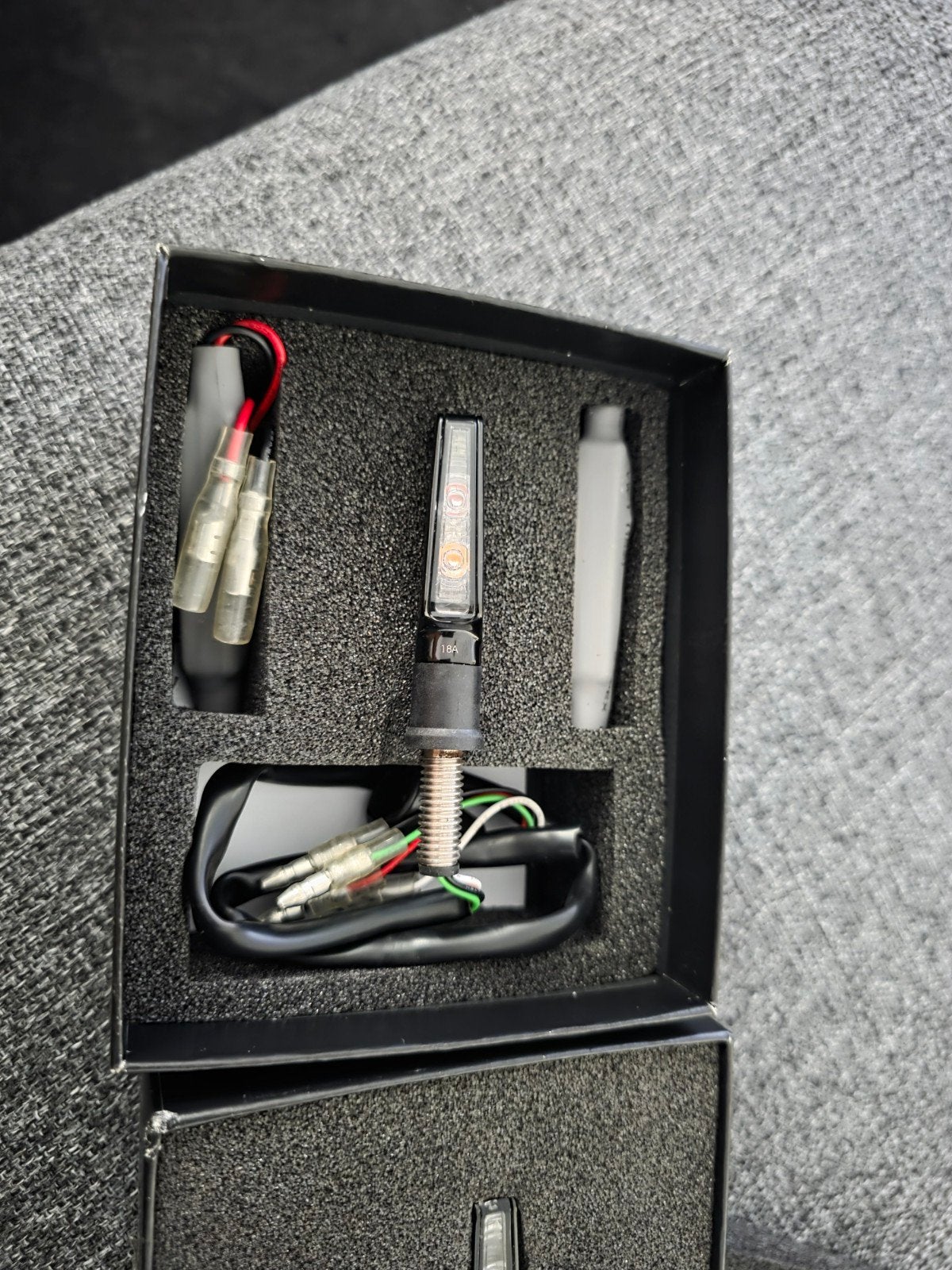 Rizoma knipperlicht "Corsa S" zwart - 2 stuks achter, Motoren, Ophalen of Verzenden, Nieuw