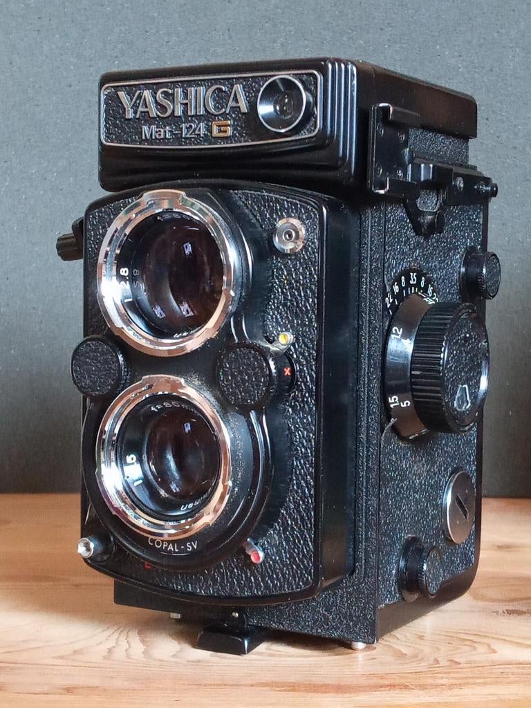 Yashica Mat-124G – Filmgetest & Klaar voor Gebruik, Audio, Tv en Foto, Fotocamera's Analoog, Ophalen of Verzenden, Spiegelreflex