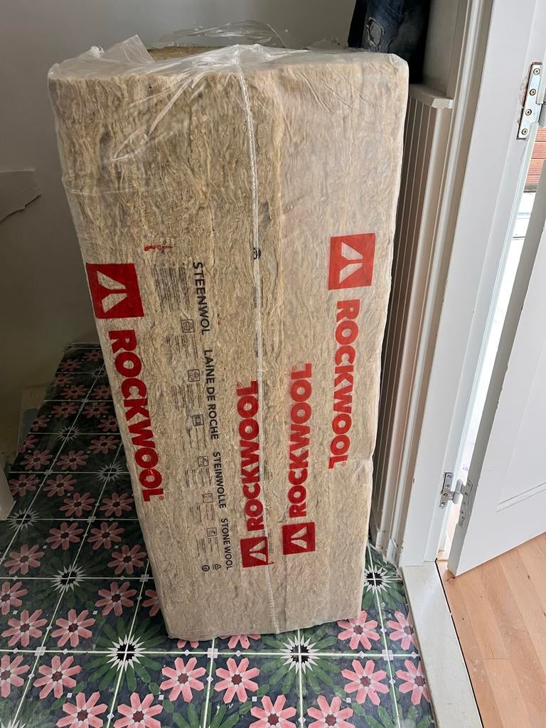 Rockwool Steenwol Isolatie Dakplaat Vario 100x120x60cm, Doe-het-zelf en Verbouw, 12 cm of meer, Nieuw, Steenwol, Minder dan 5 m²