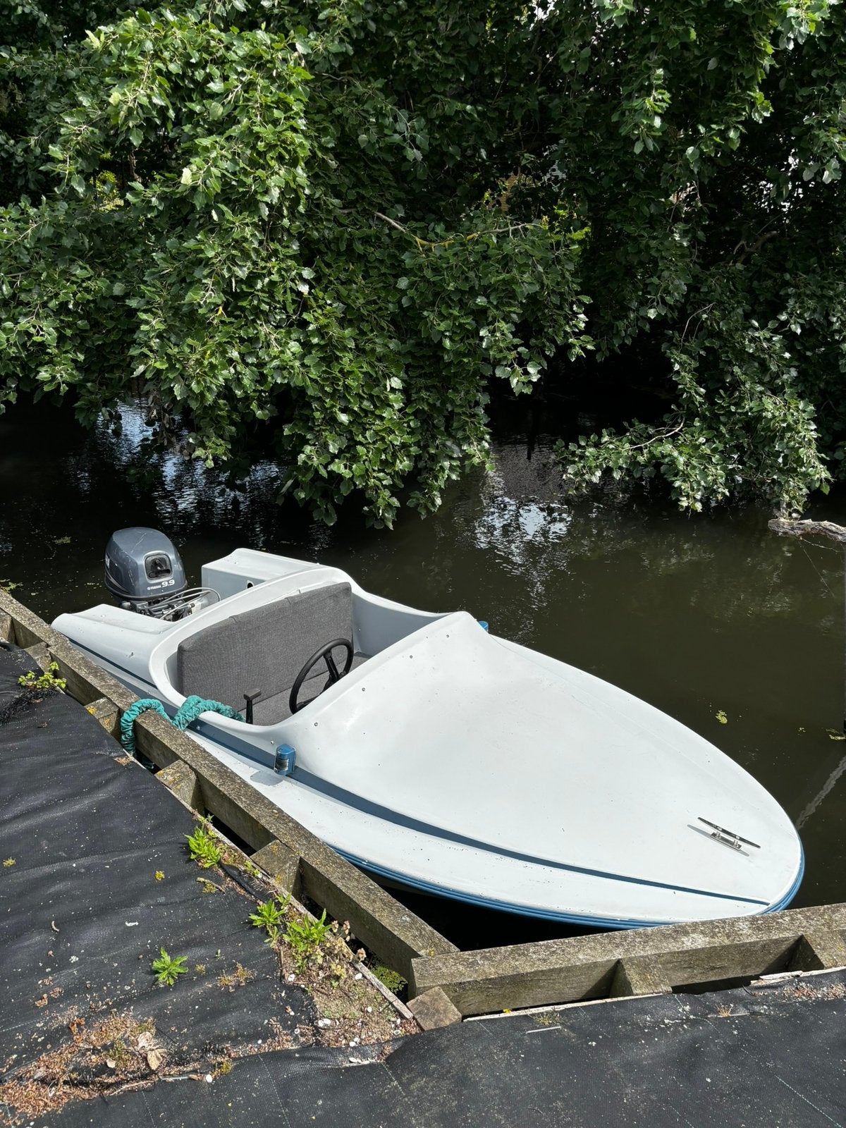 MBL freefrie 9.9pk 4 takt, Watersport en Boten, Ophalen, Zo goed als nieuw