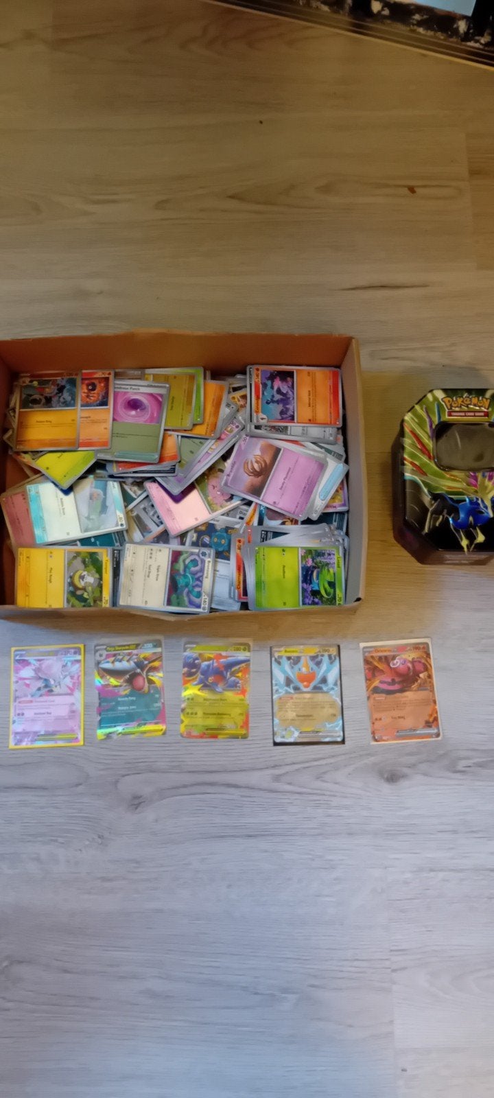 Pokémon kaarten Phantasmal Flames BULK + ex, Verzenden, Zo goed als nieuw, Meerdere kaarten, Foil