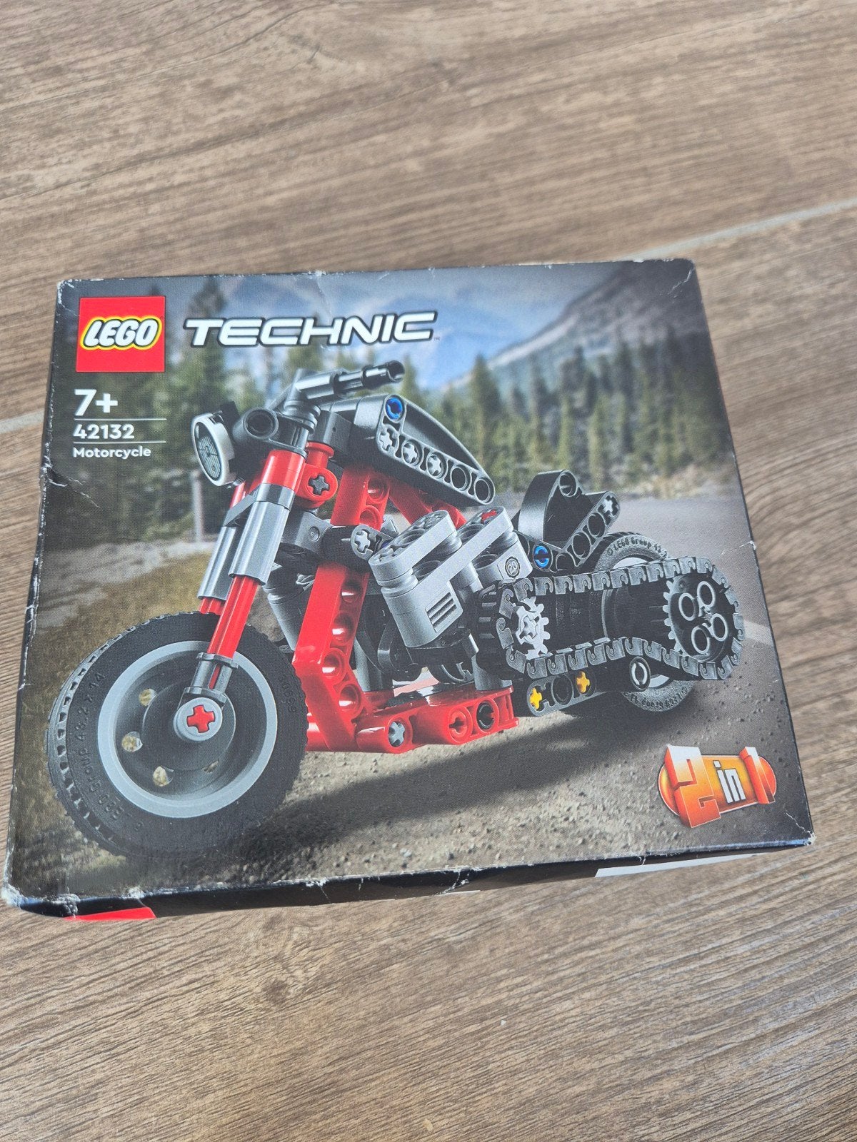 Lego Technic Motorfiets 42132 - Nieuw in verpakking, Inclusief doos, Lego, Nieuw, Ophalen of Verzenden