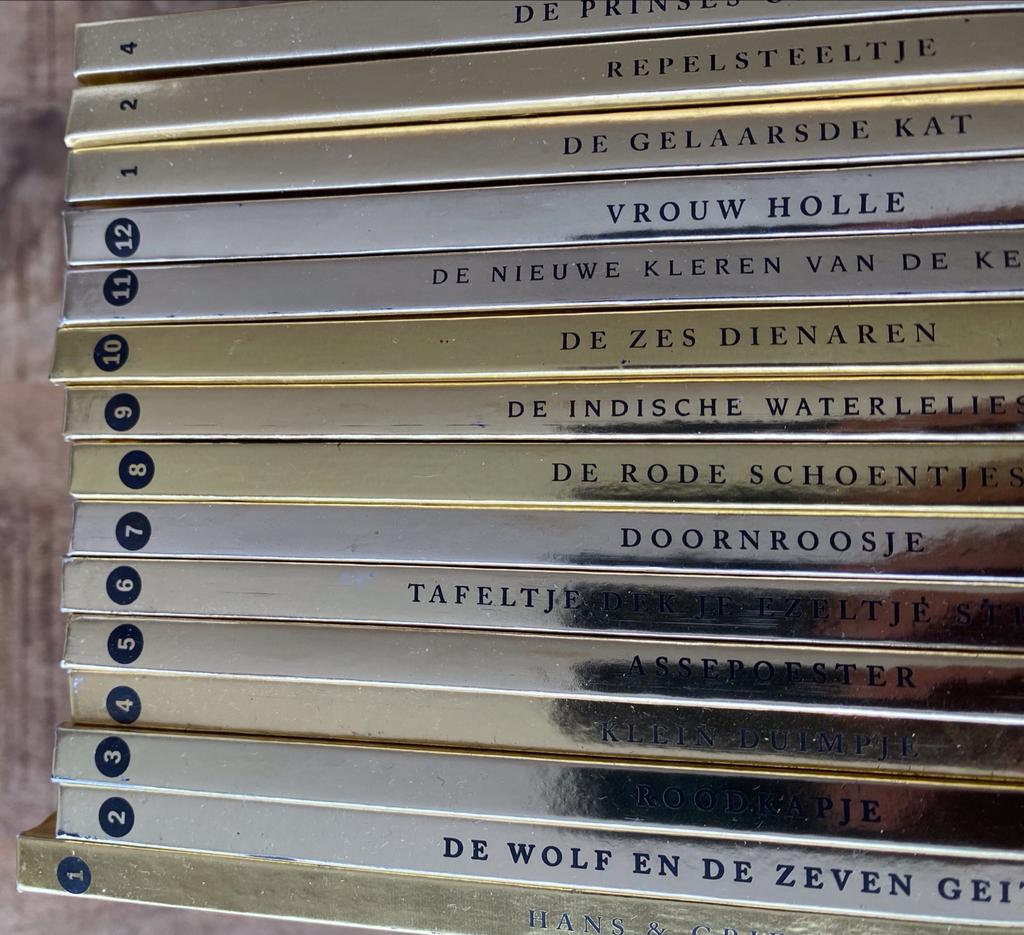 Efteling Gouden Boekjes - 14 stuks - niet gebruikt., Ophalen of Verzenden, Nieuw