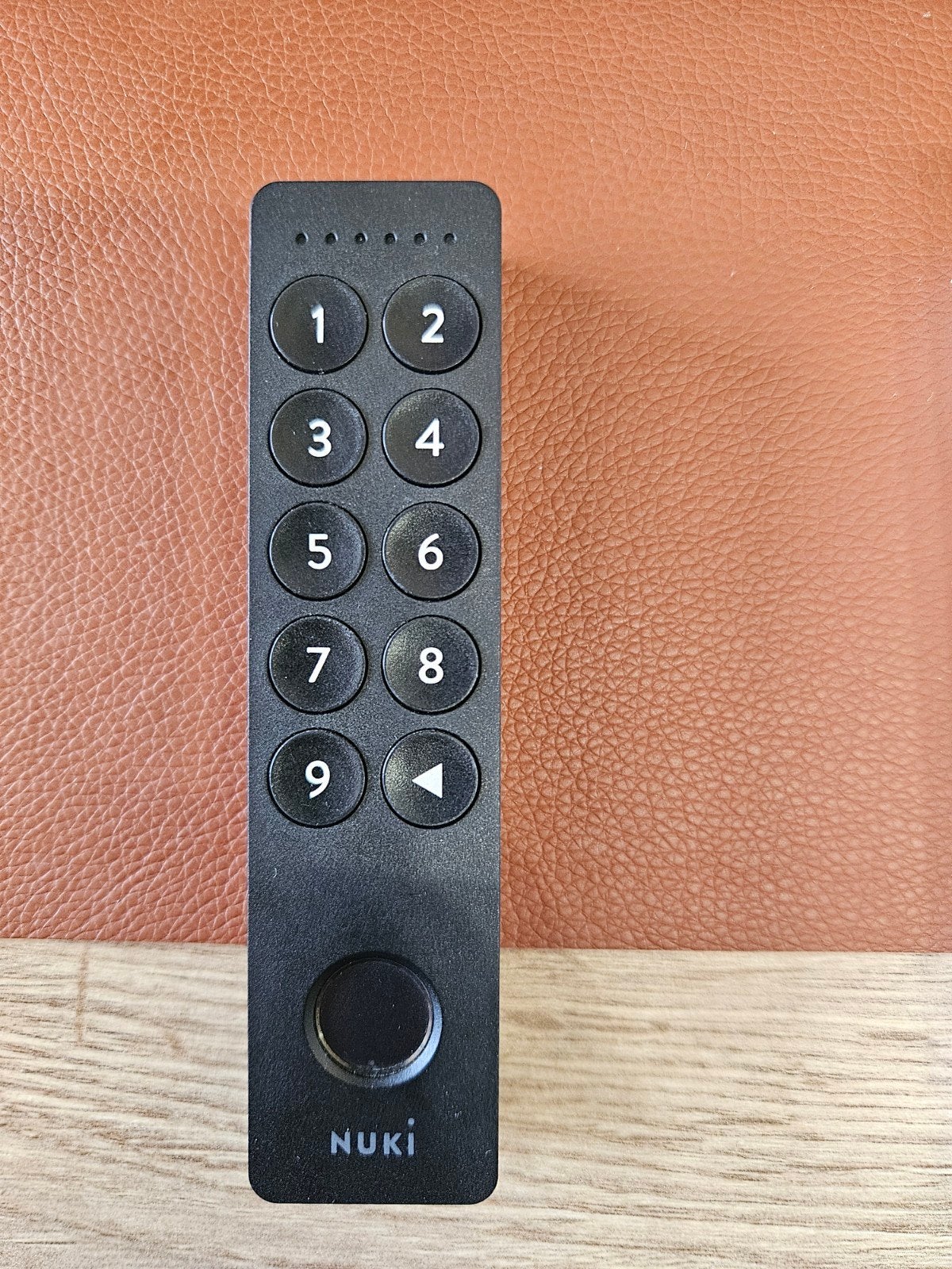 Nuki Keypad 2 - Slim deurslot met vingerafdruk, Ophalen of Verzenden, Zo goed als nieuw, Overige materialen, Slot