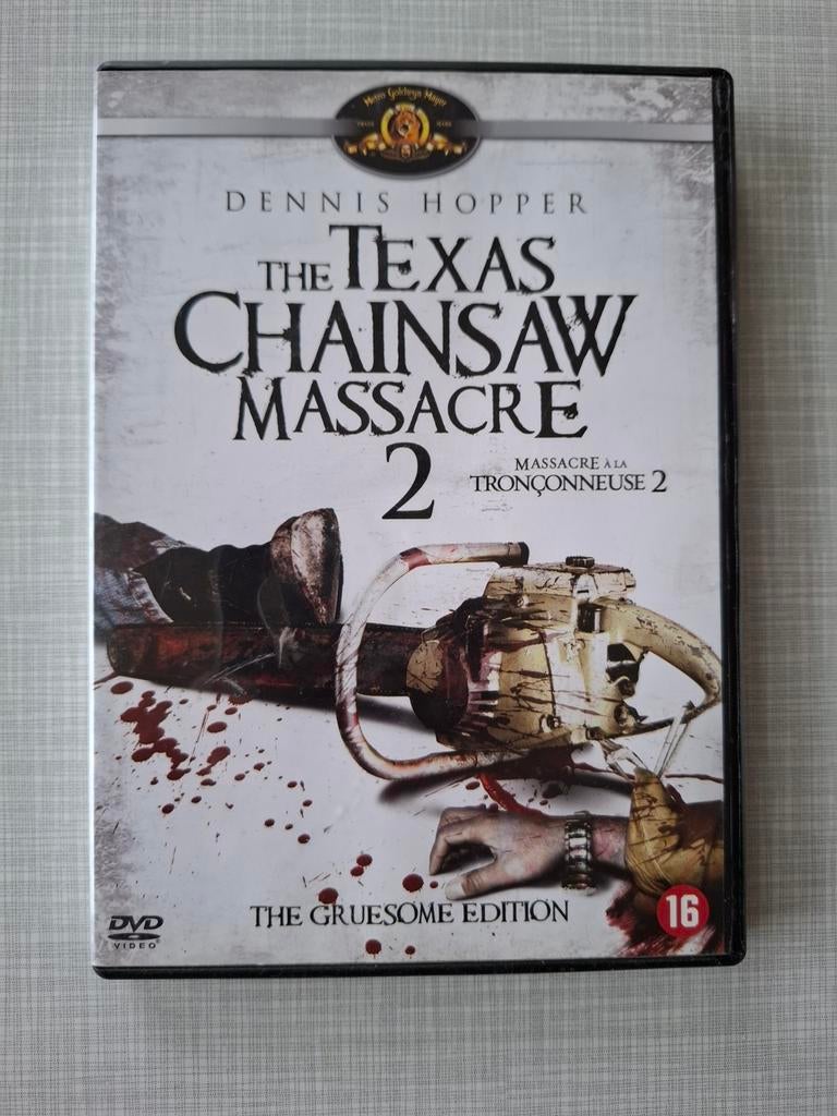 The Texas Chainsaw Massacre 2 - DVD, Cd's en Dvd's, Dvd's | Horror, Vanaf 16 jaar, Ophalen of Verzenden, Zo goed als nieuw