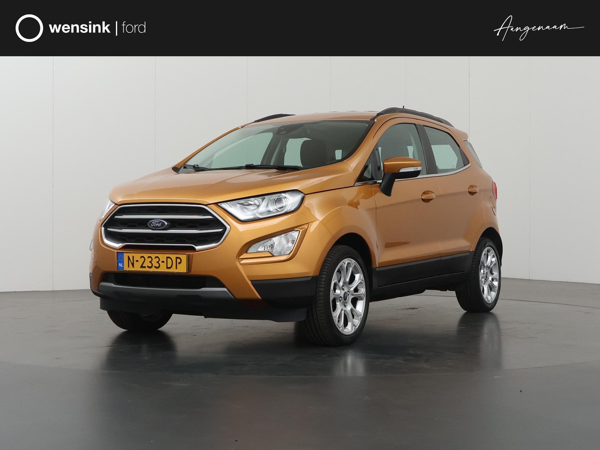 Ford EcoSport 1.0 EcoBoost Titanium | Trekhaak | Cruise Cont, Auto's, Voorwielaandrijving, 125 pk, Gebruikt, Ecosport
