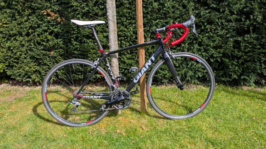 Giant TCR racefiets maat M, Fietsen en Brommers, Fietsen | Racefietsen, Ophalen, Gebruikt, Aluminium, Giant