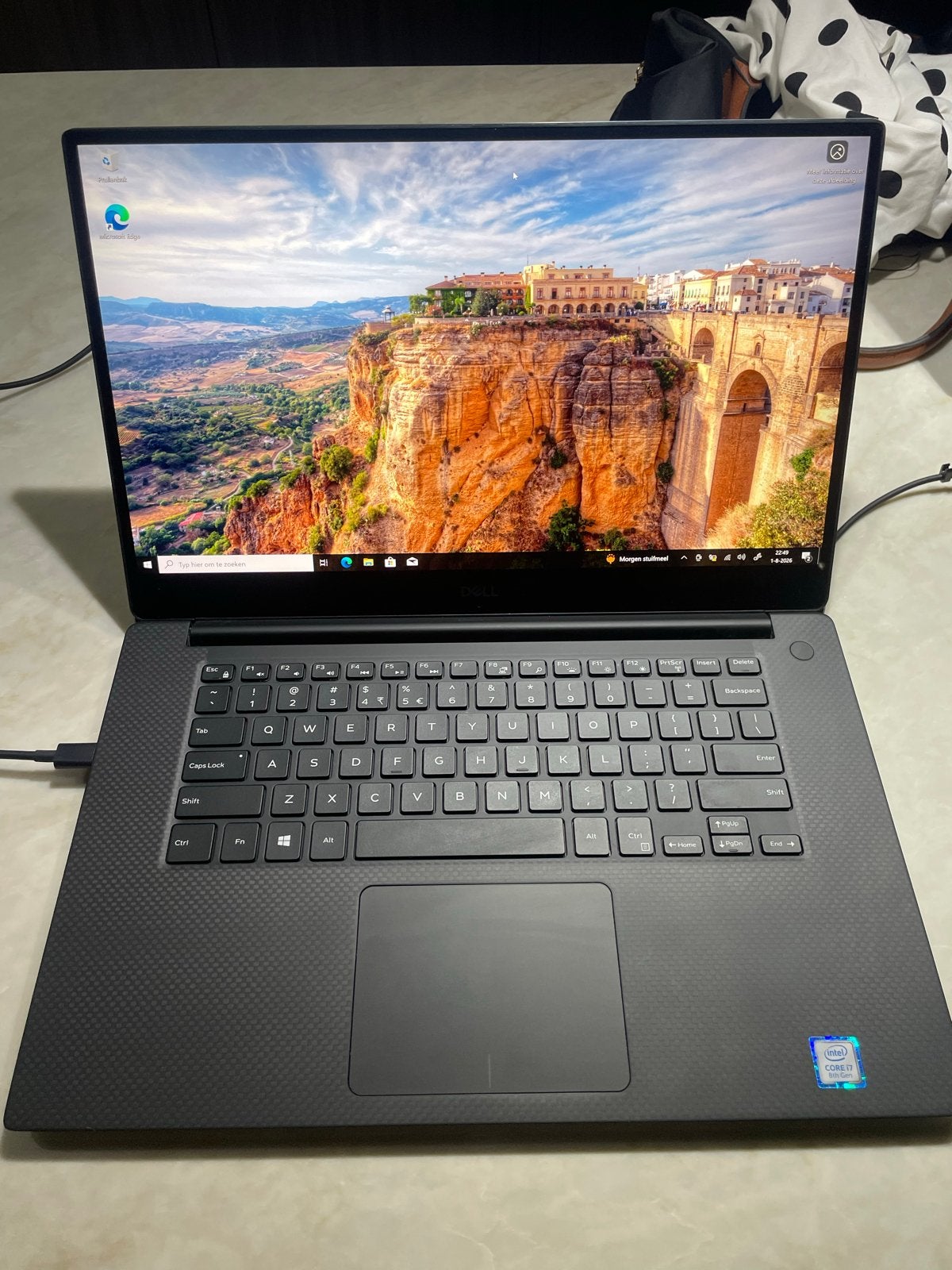 Dell XPS 15 9570 4K Touchscreen i7 16GB RAM 512GB SSD, Computers en Software, Windows Laptops, Zo goed als nieuw, 15 inch, SSD
