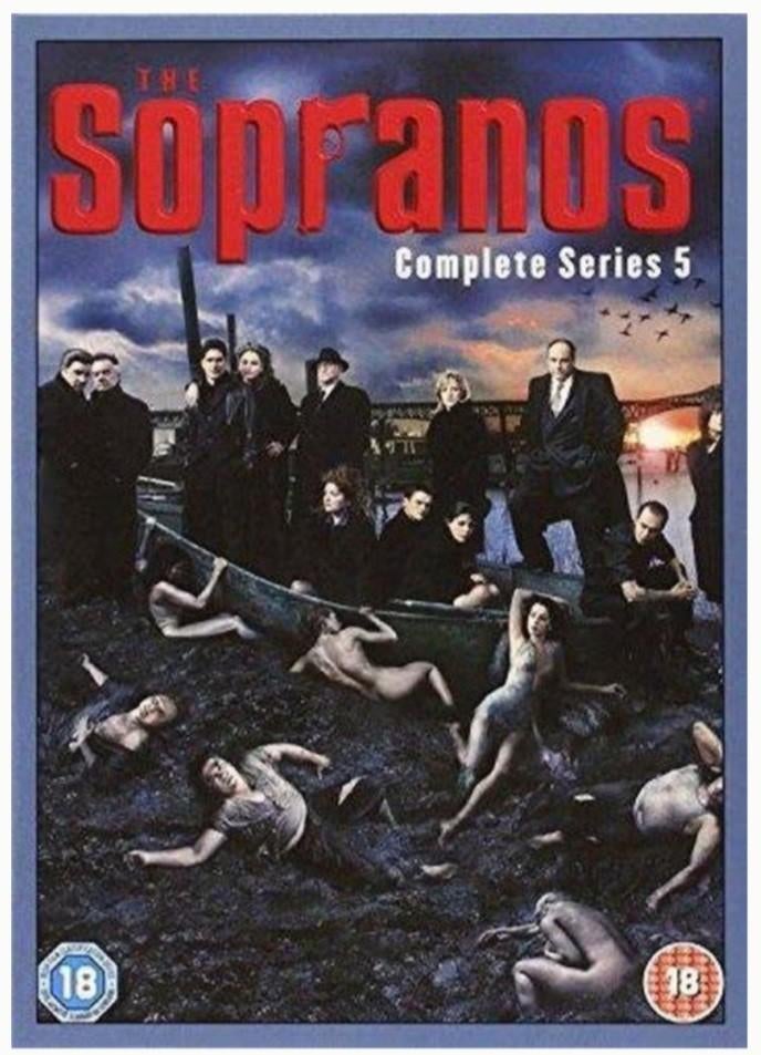 Sopranos Seizoen 5 DVD Box, Maffia en Misdaad, Vanaf 16 jaar, Boxset, Ophalen of Verzenden