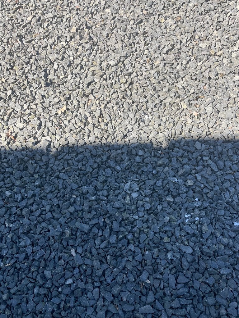 Siergrind antraciet (basalt split) gratis afhalen, Tuin en Terras, Ophalen, Antraciet, Basalt, Split