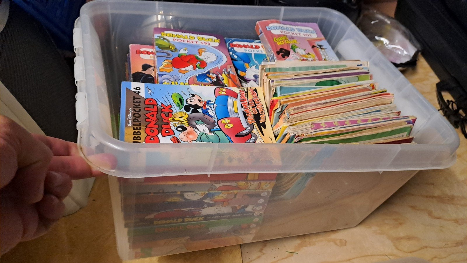 Grote collectie Donald Duck pockets en stripboeken, Meerdere stripboeken, Ophalen of Verzenden, Gelezen, Walt Disney