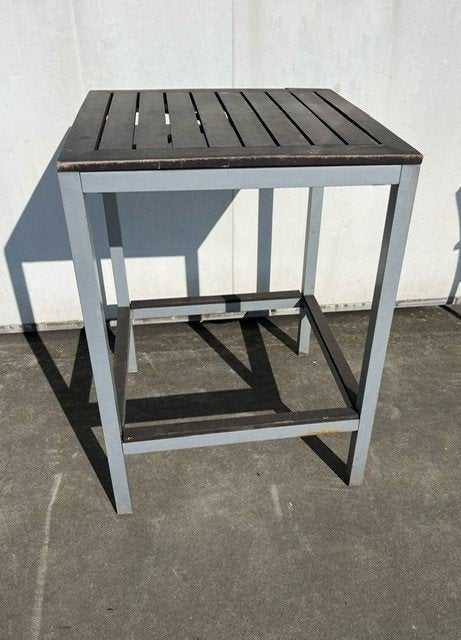 3 stuks Outdoor horeca terras sta tafels 80x80 cm Satelliet, Ophalen, Gebruikt