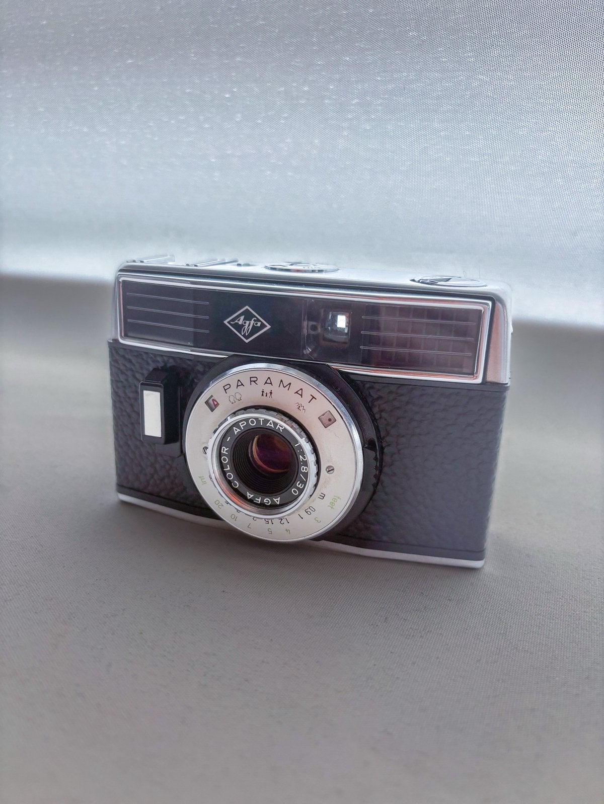 Agfa paramat half frame, Ophalen of Verzenden, Zo goed als nieuw, Compact, Overige Merken