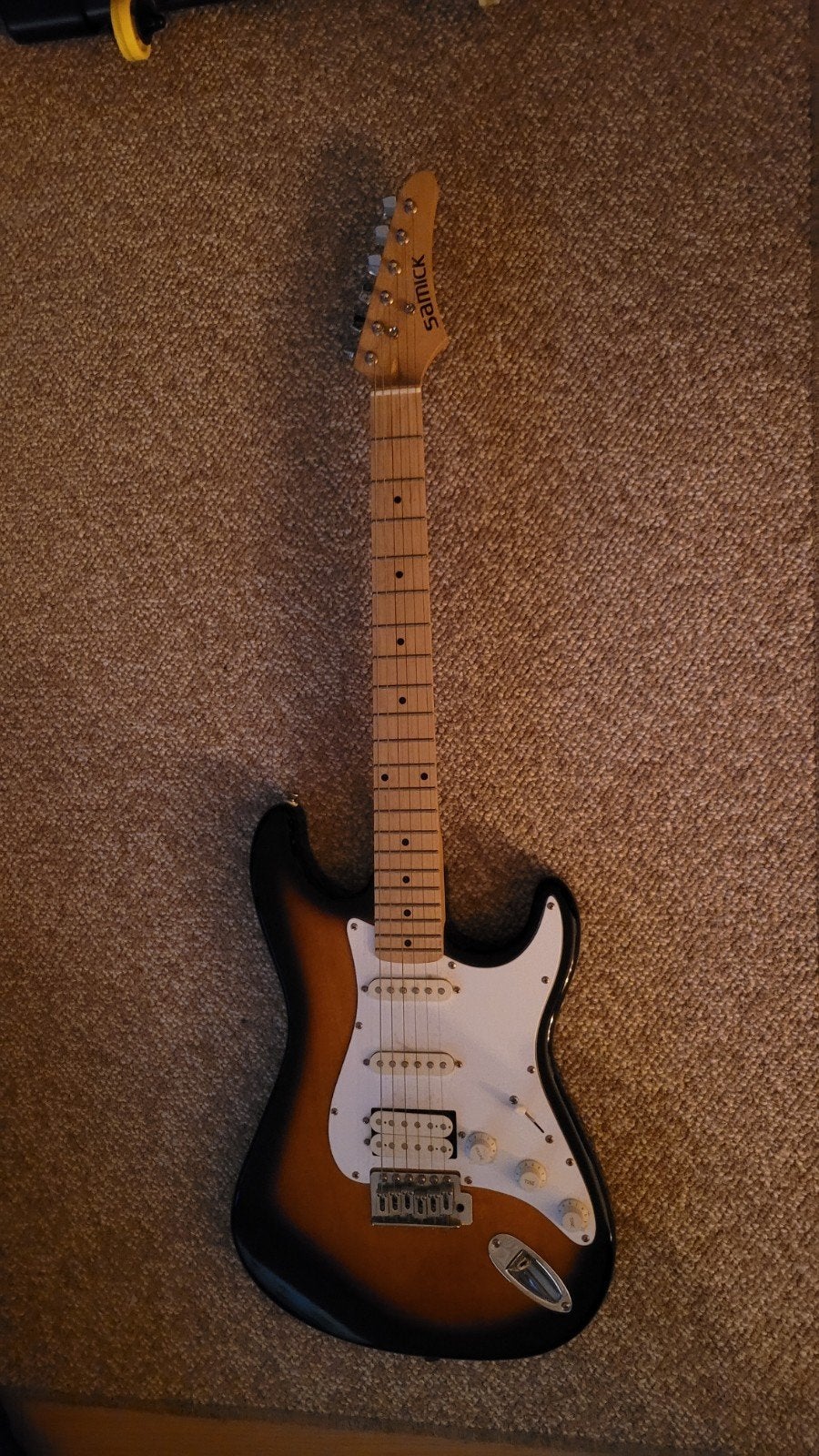 Samick elektrische gitaar, zo goed als nieuw, Ophalen, Zo goed als nieuw, Solid body, Overige merken