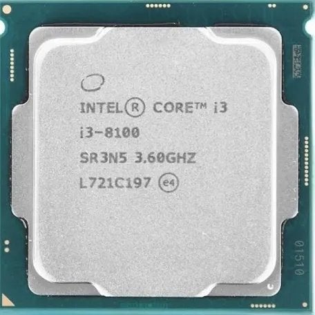 Intel i3 8100, Ophalen, LGA 1151, Gebruikt, 4-core