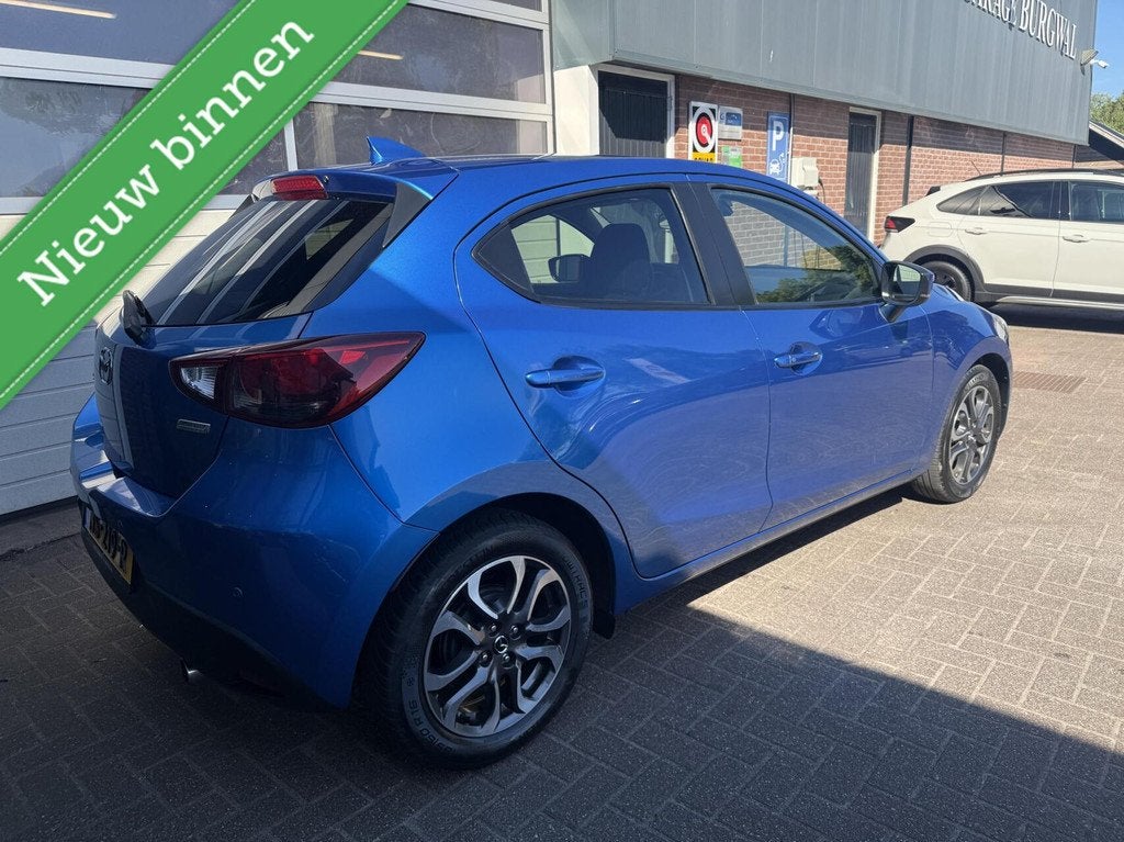 Mazda 2 1.5 Skyactiv-G GT-M ECC/CRUISE/NAVI *ALL-IN PRIJS*, Voorwielaandrijving, 12 maanden, Stof, Gebruikt