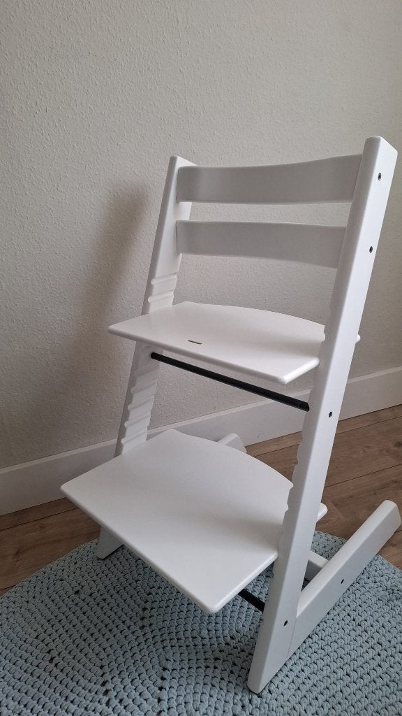 Stokke Tripp Trapp kinderstoel - Nieuwste model, Kinderen en Baby's, Ophalen, Zo goed als nieuw, Meegroeistoel, Aanschuifbaar