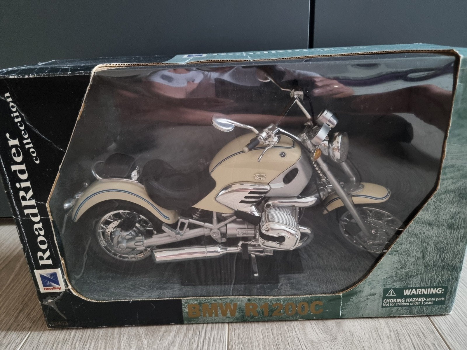 New Ray 1:6 BMW R1200C motor james bond, Ophalen, Zo goed als nieuw, 1:5 t/m 1:8, Motor
