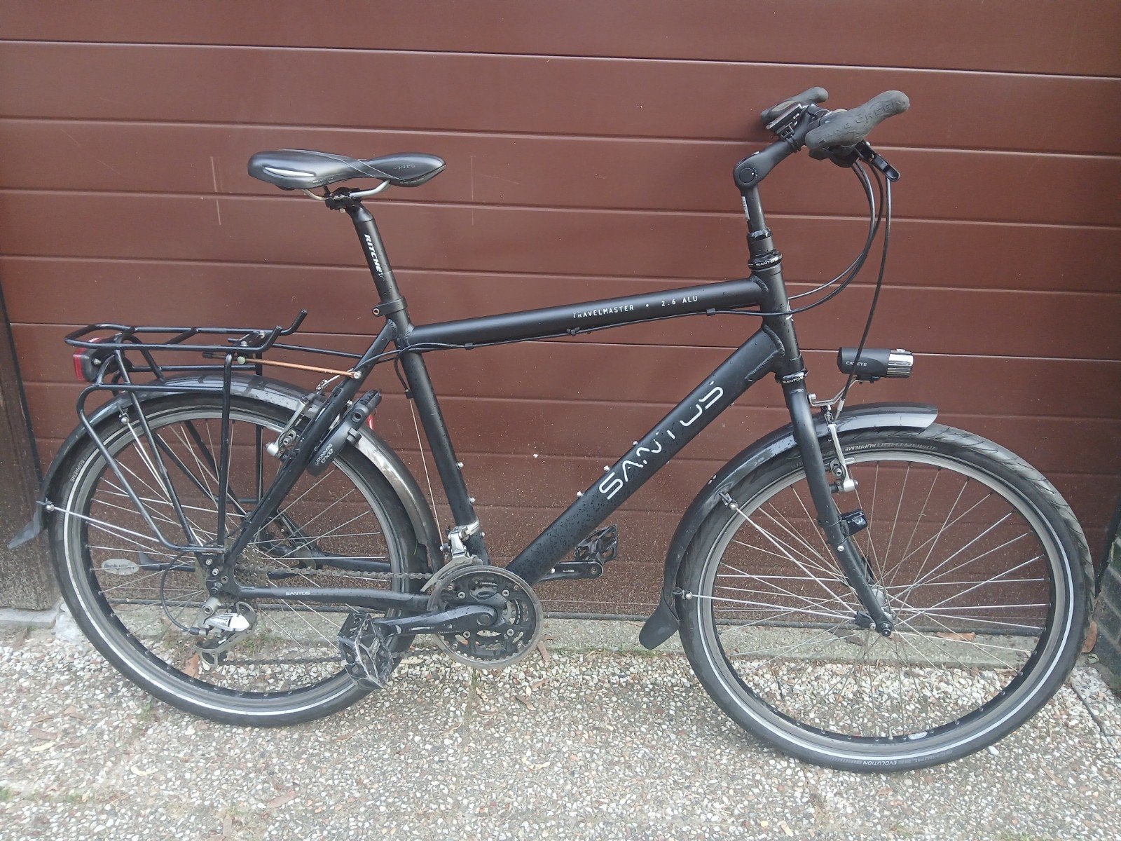 Santos Travelmaster 2.6 ALU, Gebruikt, Meer dan 20 versnellingen, 53 tot 57 cm, Ophalen