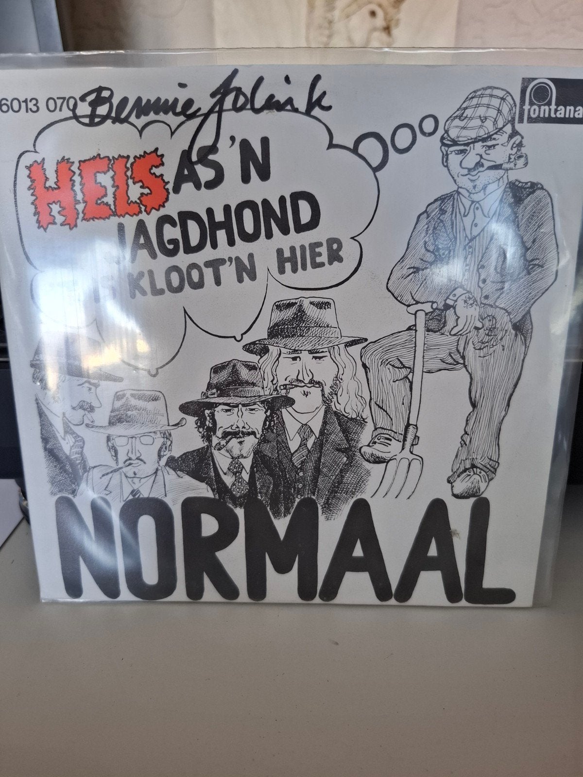 hels as'n jagthond, Cd's en Dvd's, Vinyl | Nederlandstalig, Gebruikt, Verzenden, 7 inch, Levenslied of Smartlap