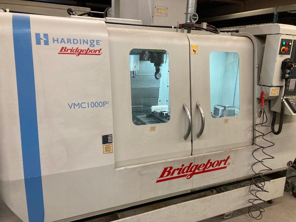 CNC freesbank vmc1000p hardinge bridgeport, Ophalen, Gebruikt, 1000 mm of meer, Freesbank