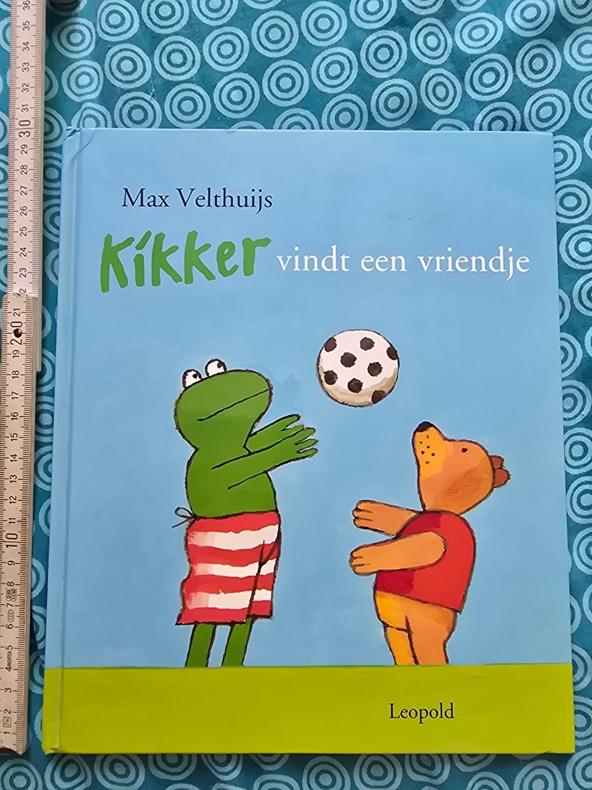 Kikker vindt een vriendje - Max Velthuijs, Boeken, Ophalen of Verzenden, Gelezen, Max Velthuijs