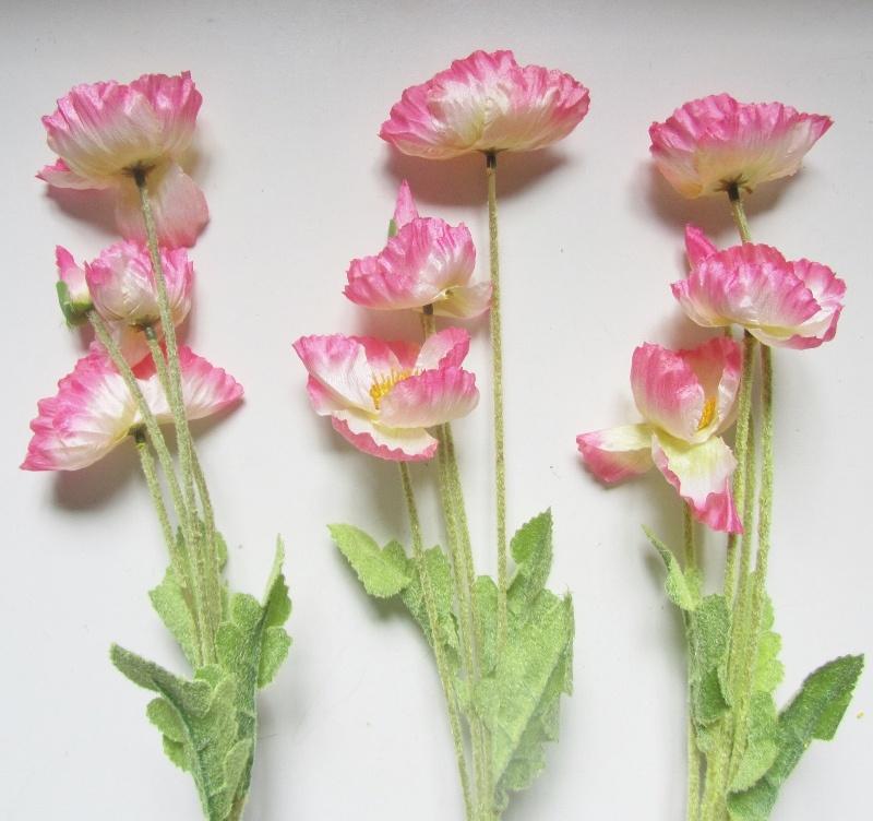 KLAPROZEN - KUNST - WIT - L.BLAUW - ROZE - GEEL, Ophalen of Verzenden, Nieuw