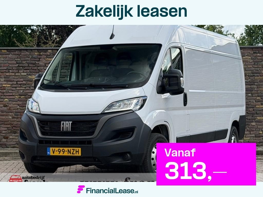 Fiat Ducato 35 2.2 MJ L3H2 140PK Camera Betimmering, Voorwielaandrijving, Gebruikt, 4 cilinders, Met garantie (alle)