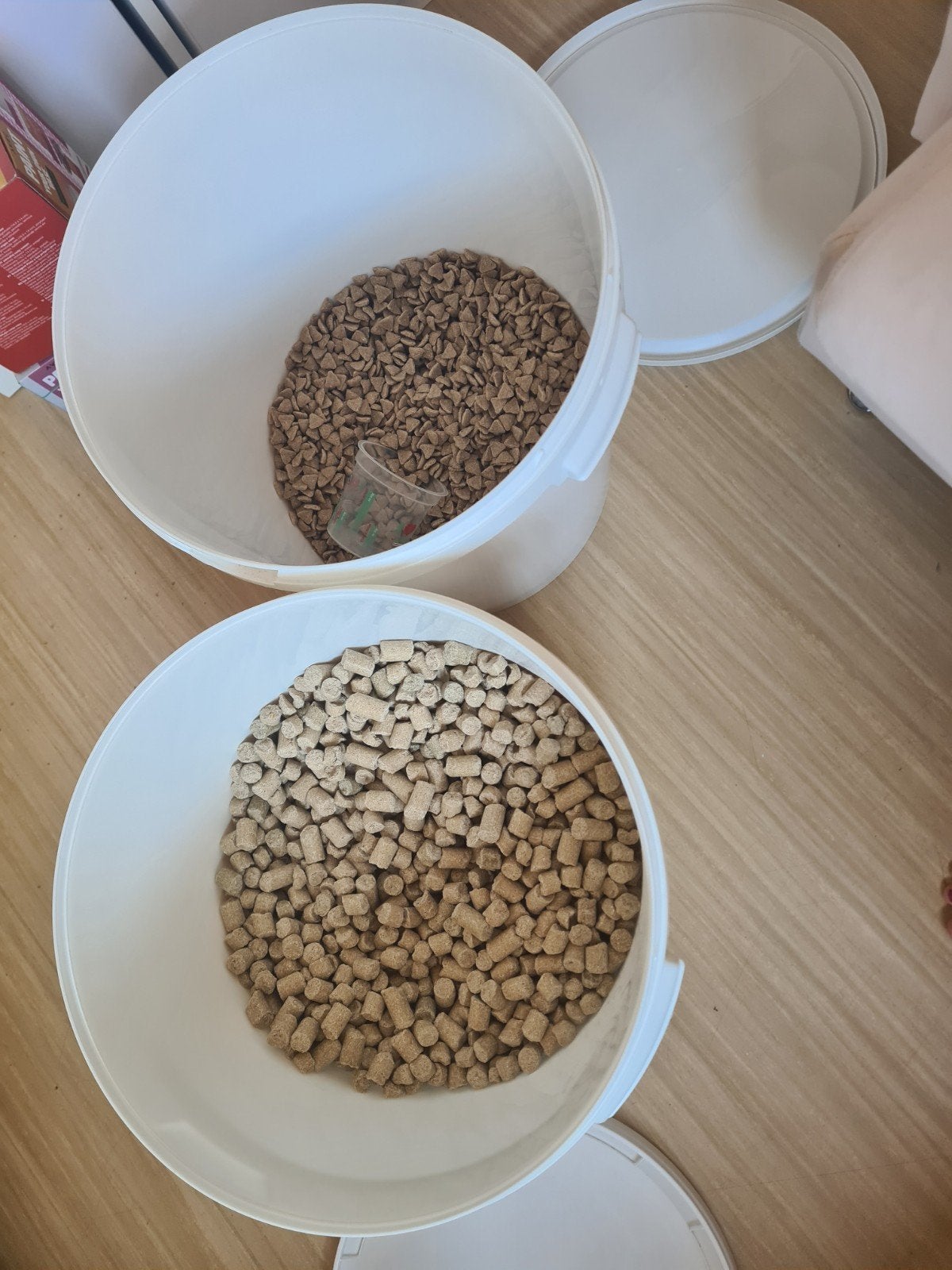 Knaagdier voer + Hennepvezel bodembedekking, Ophalen, Nieuw