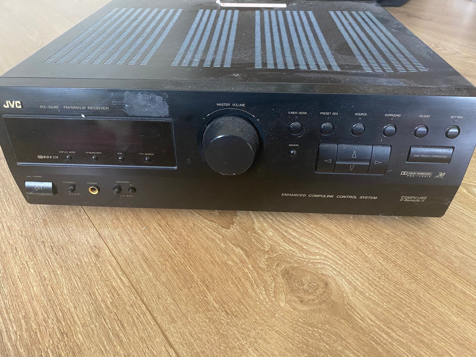 JVC RX-554 R reciever, Ophalen, JVC, Zo goed als nieuw, 60 tot 120 watt