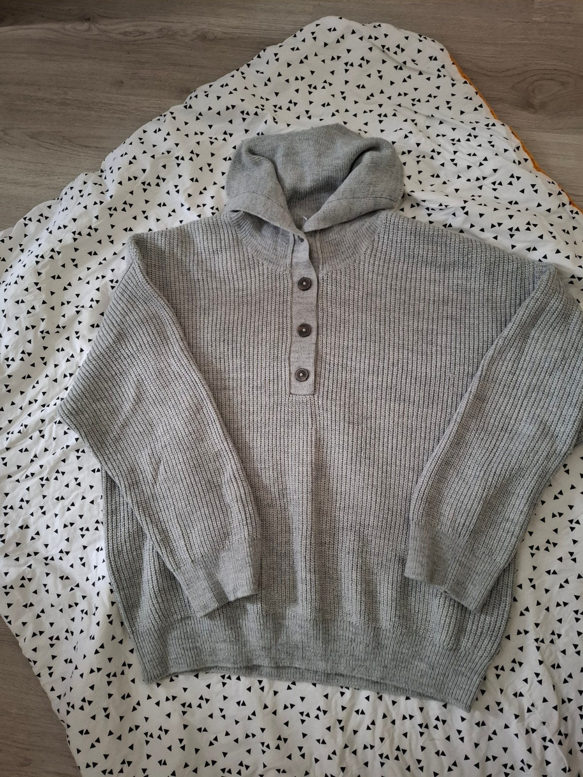 Lekkere grijze trui met kraag. Hema Xl, Ophalen of Verzenden, Zo goed als nieuw, Grijs, Trui of Vest