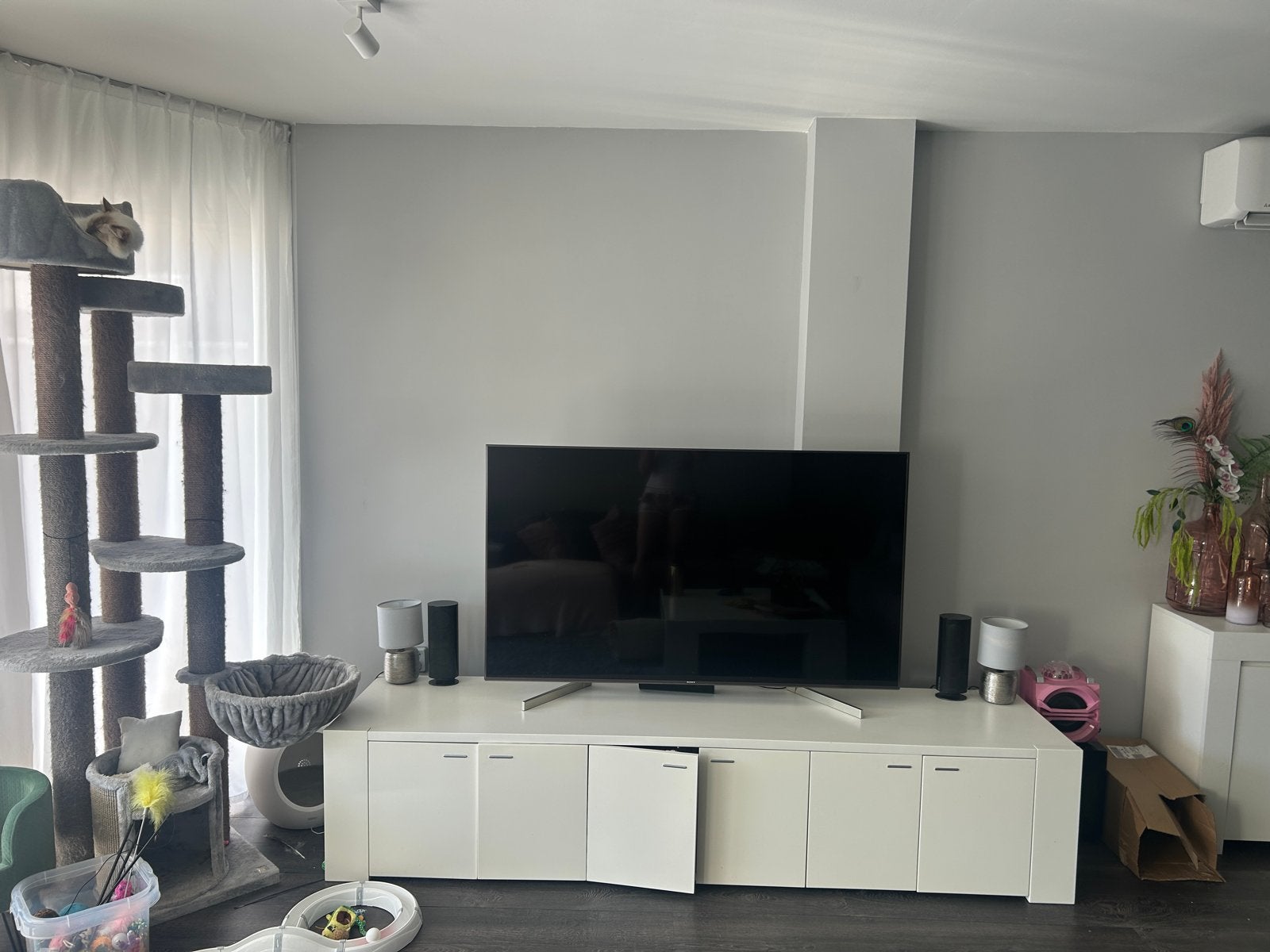 Sony 65 inch niet werkend evt voor onderdelen of reparatie, Ophalen, 100 Hz, 4k (UHD), Smart TV