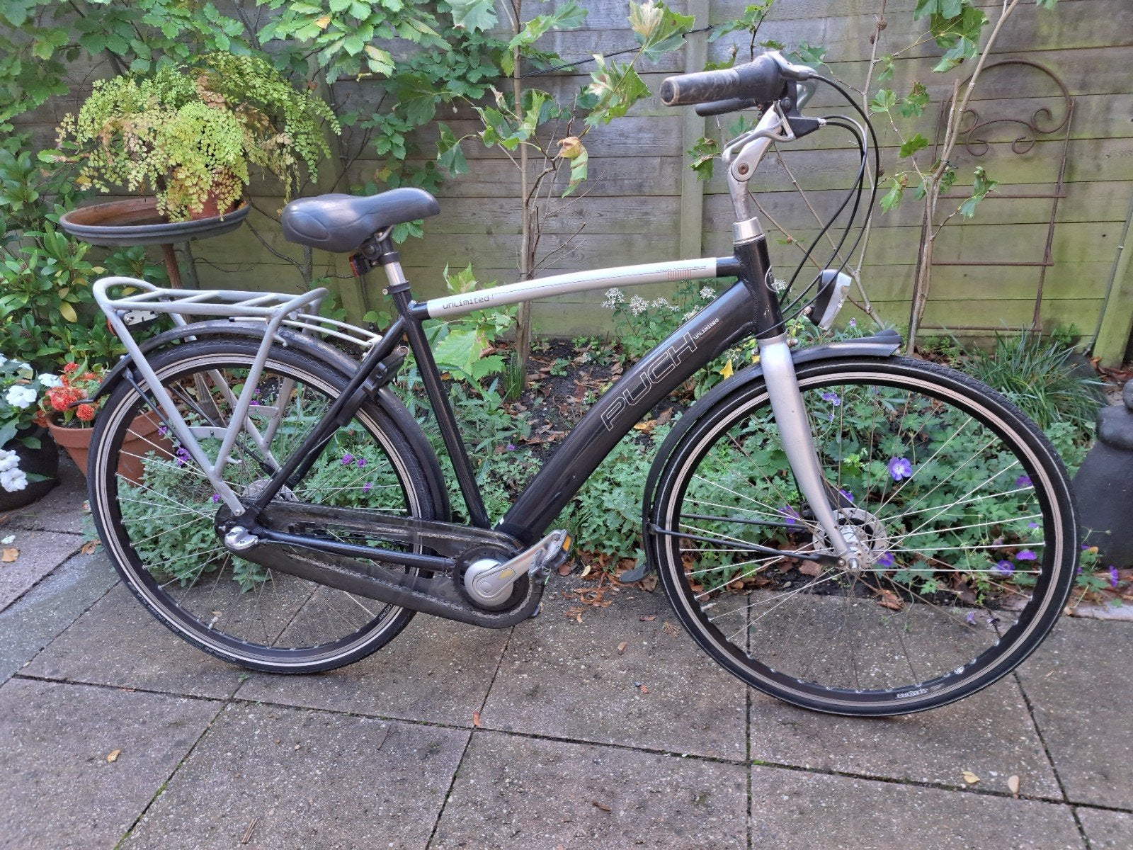 Puch unlimited 55 cm/28 inch, nieuwstaat/staat in HEILOO NH, Versnellingen, Zo goed als nieuw, 53 tot 57 cm, Ophalen