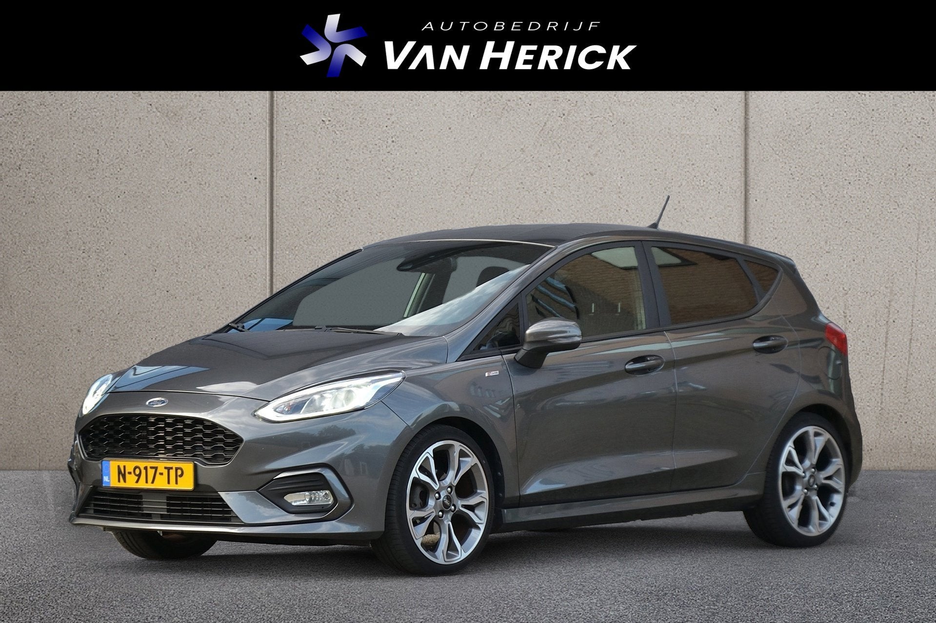 Ford Fiesta 1.0 EcoBoost Hybrid ST-Line | Winterpakket | Tre, Voorwielaandrijving, Stof, Gebruikt, 49 €/maand