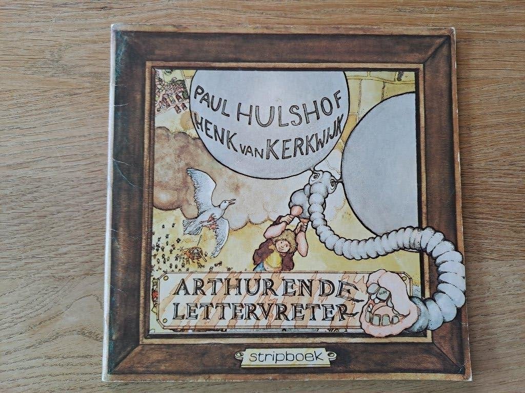 ARTHUR EN DE LETTERVRETER. PAUL HULSHOF & HENK VAN KERKWIJK., Gelezen, Paul Hulshof& Henk van Kerkwijk, Eén stripboek, Ophalen of Verzenden